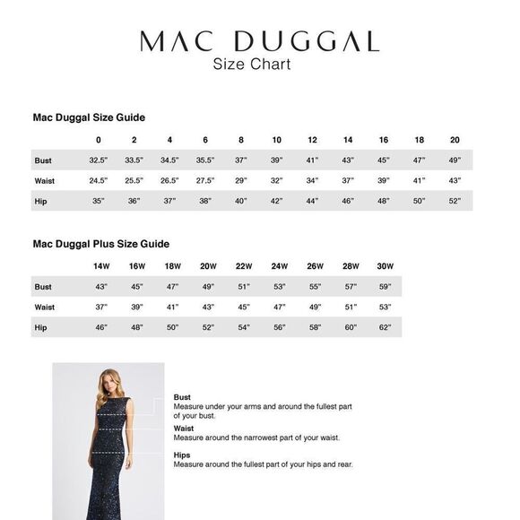 MAC DUGGAL Women’s Long Sleeve Embellished Illusion Evening Gown in the Size 18 - Picture 13 of 14